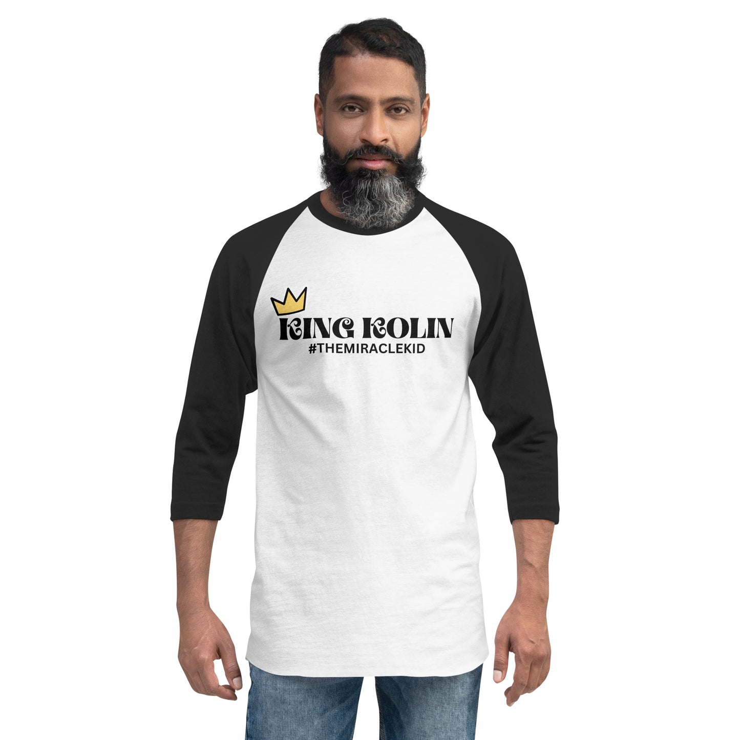 King Kolin - 3/4 sleeve raglan shirt