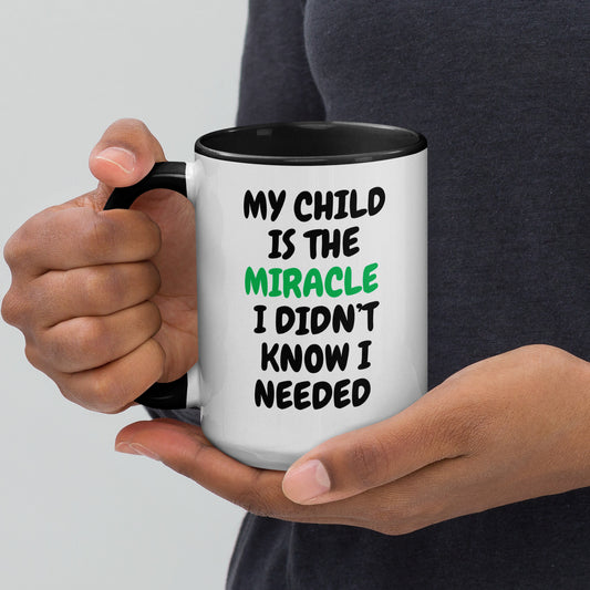 Miracle Child - Mug with Color Inside