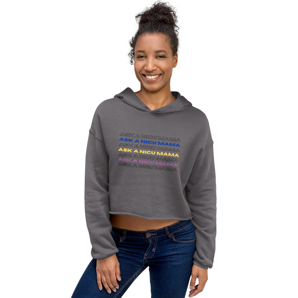 Ask a NICU Mama - Crop Hoodie